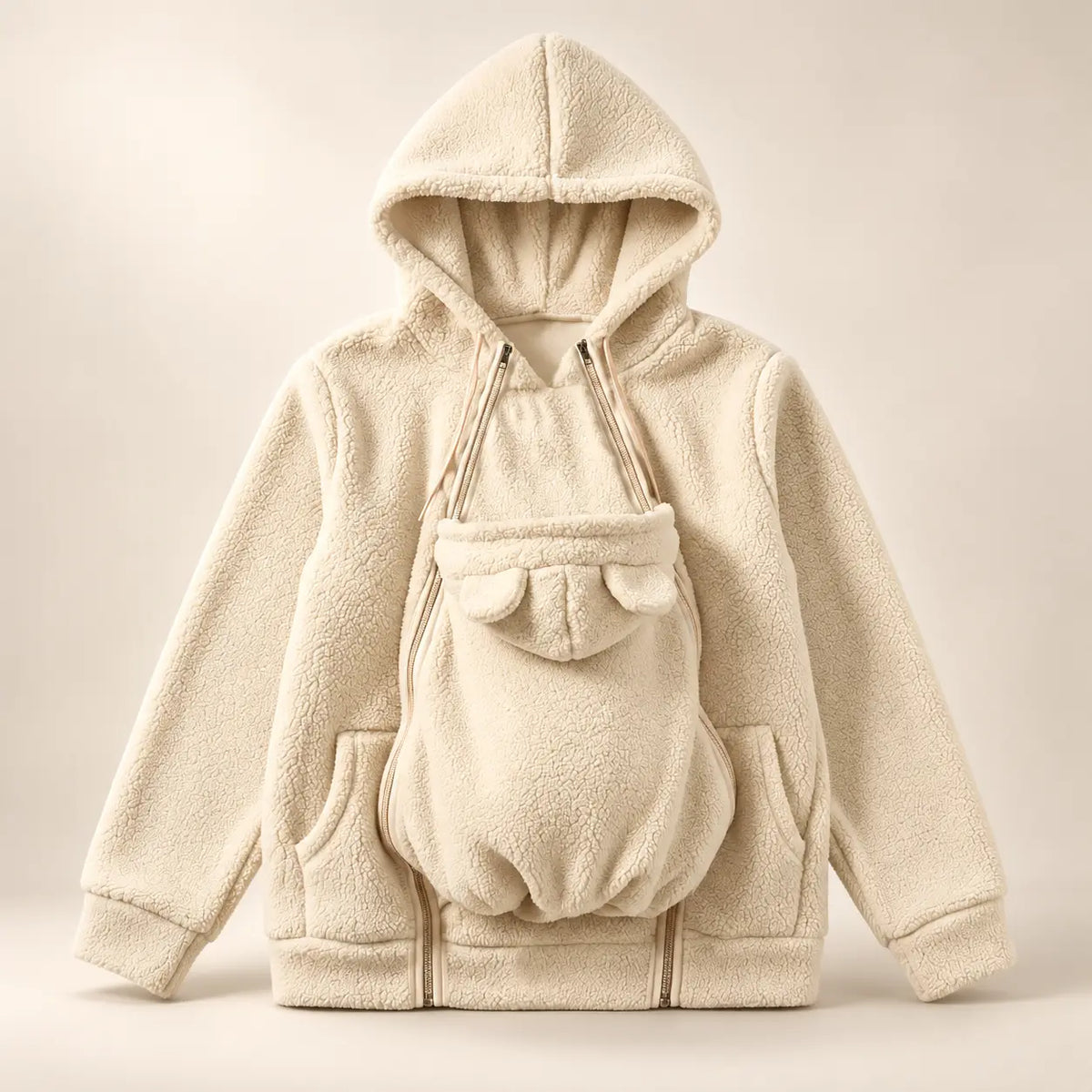 Zavelix Baby-Carrying Pouch Hoodie | Cozy Bonding Layer