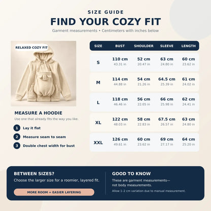 Zavelix Baby-Carrying Pouch Hoodie | Cozy Bonding Layer