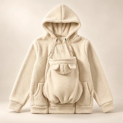 Zavelix Baby-Carrying Pouch Hoodie | Cozy Bonding Layer