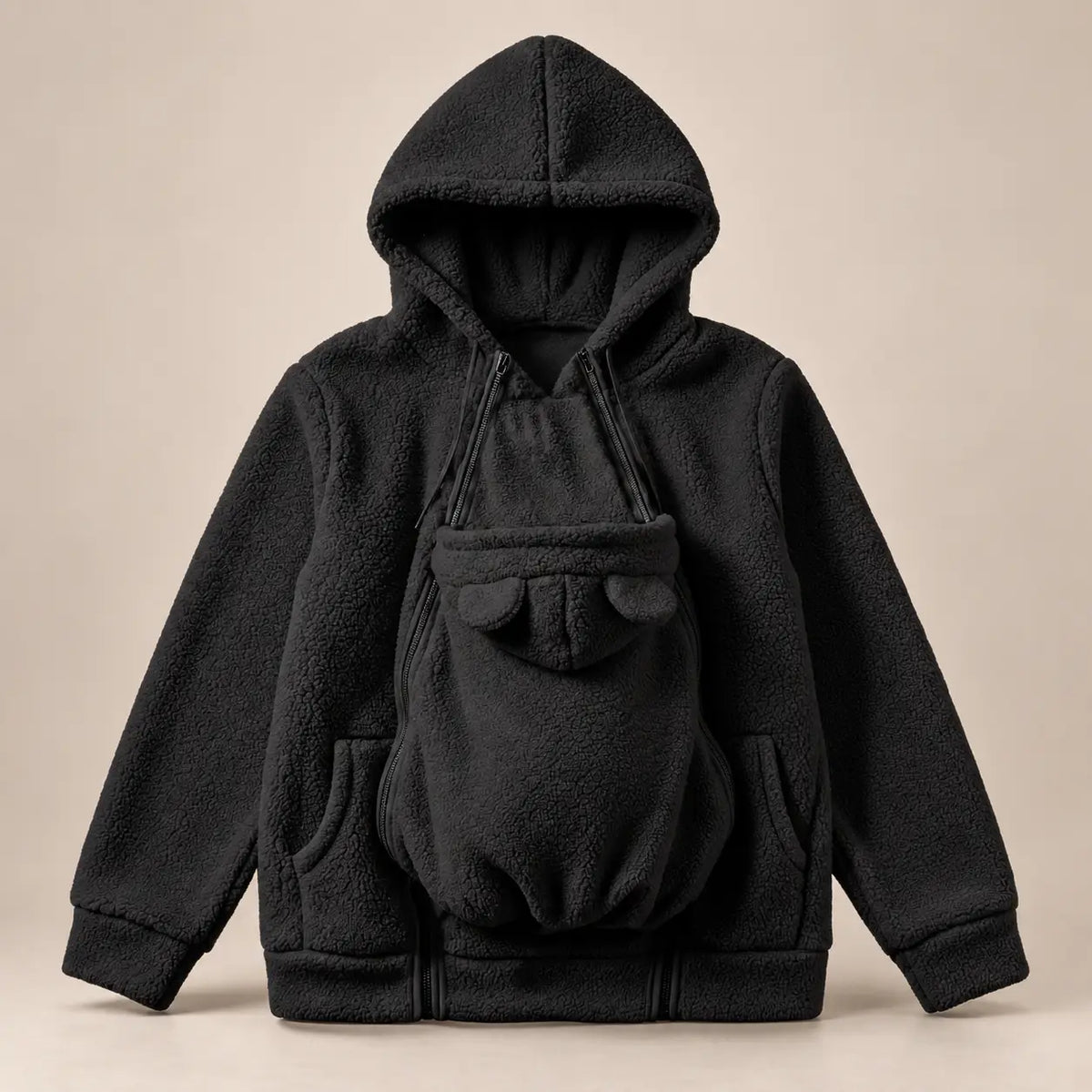 Zavelix Baby-Carrying Pouch Hoodie | Cozy Bonding Layer