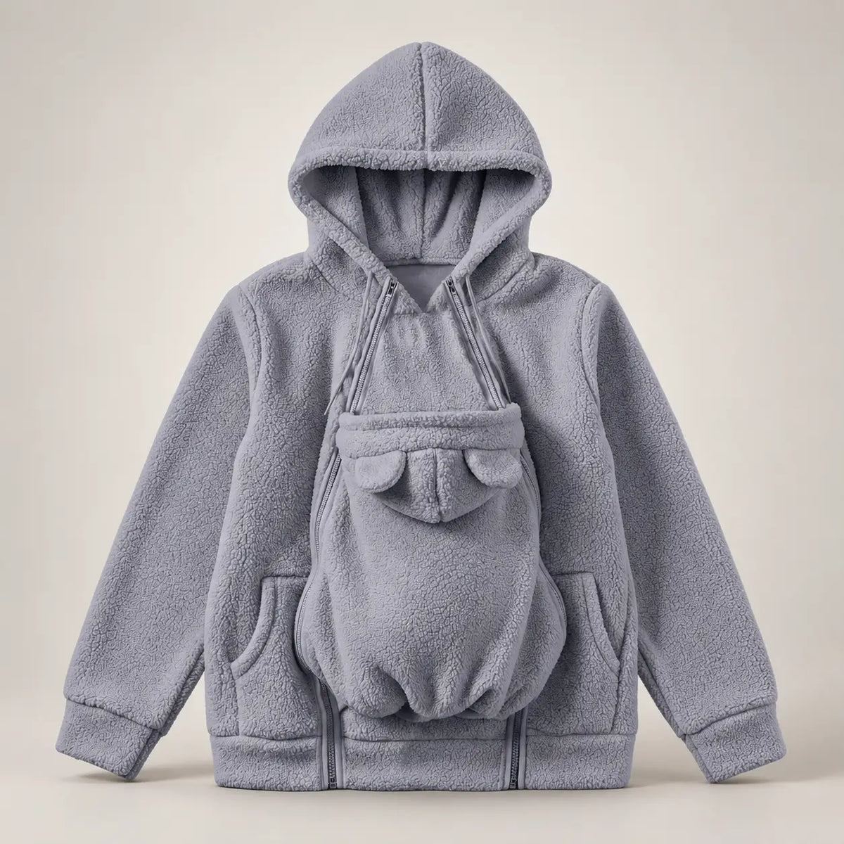 Zavelix Baby-Carrying Pouch Hoodie | Cozy Bonding Layer