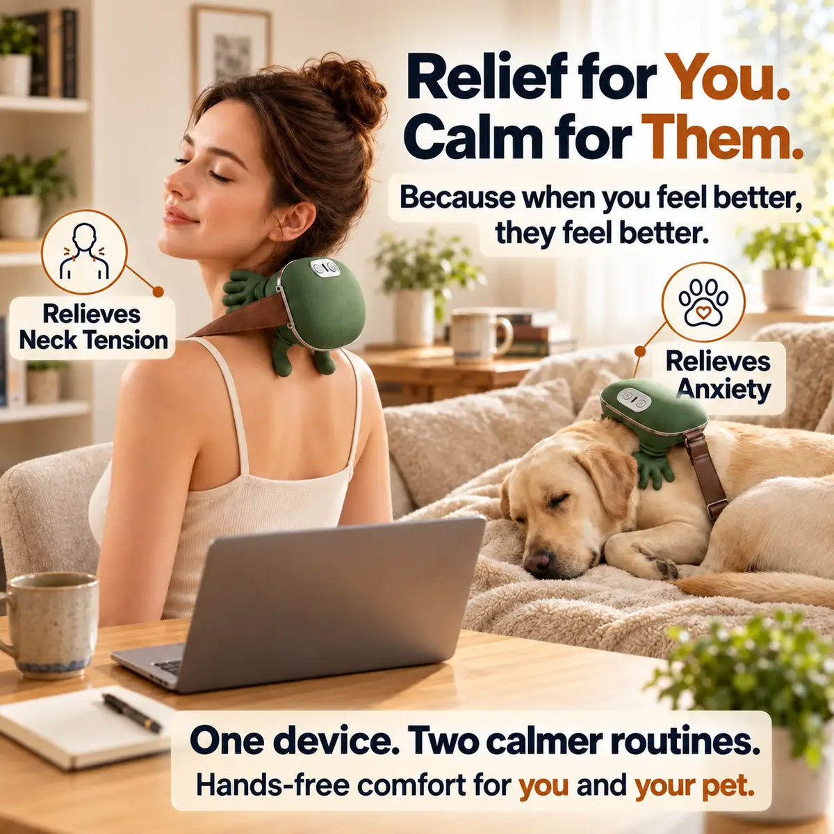 Zavelix™ Dual-Use Massage Wrap